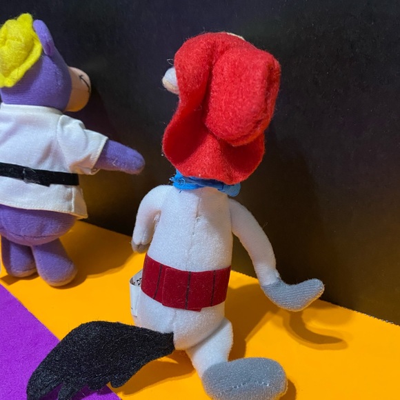 HANNA BARBERA VINTAGE 2000 COLLECTABLE DAIRY QUEEN PLUSH TOYS BUNDLE OF 2 - Picture 7 of 11